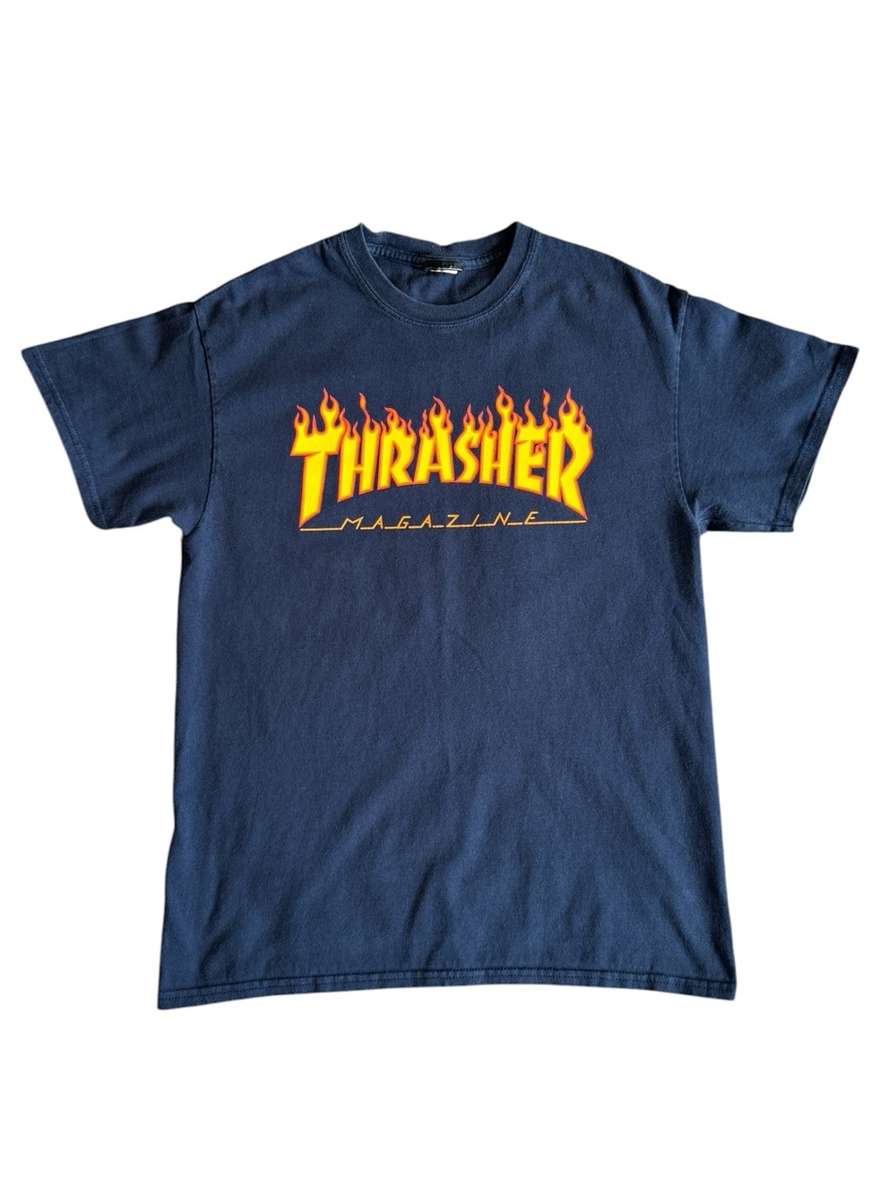 Thrasher Magazine Vintage Y2K Flame Logo